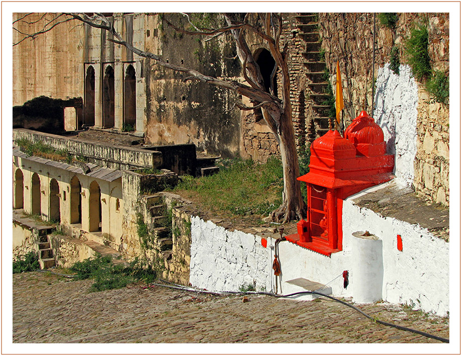 Aufgang zum Taragarh Fort