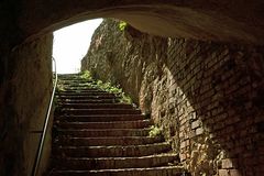 Aufgang zur Burg Helfenstein