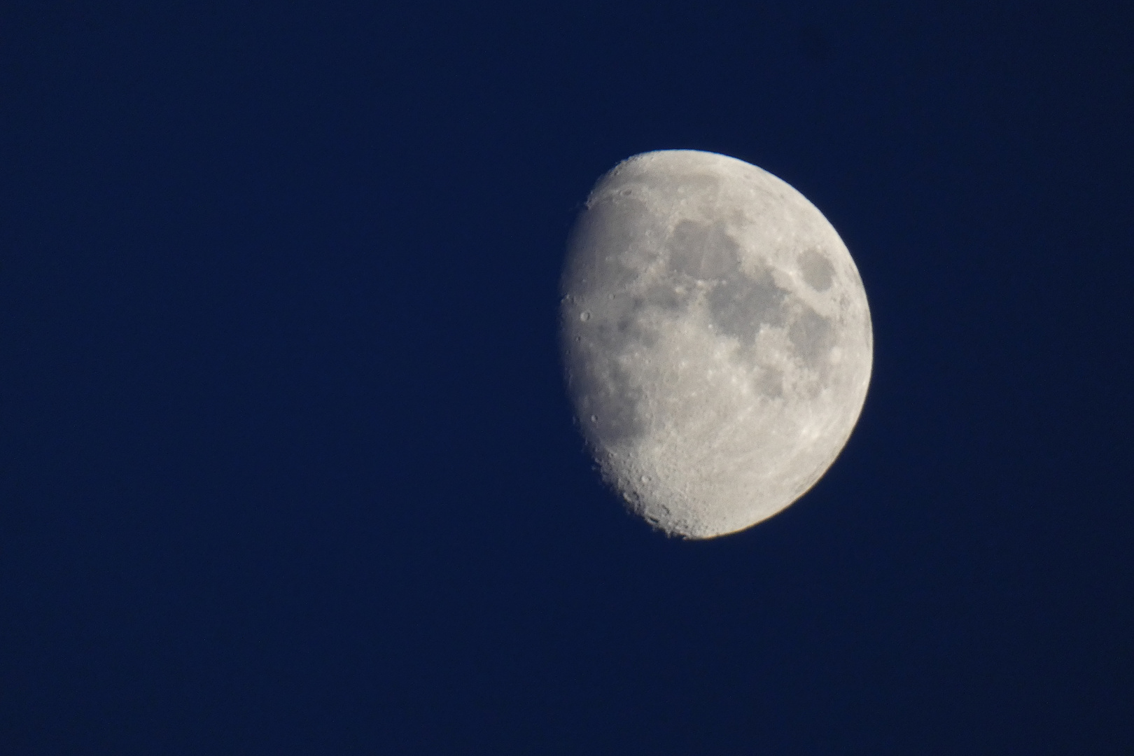 Aufgehender Mond über Hamm Werries, 10.08.2019