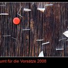 Aufgeräumt für die Vorsätze 2008