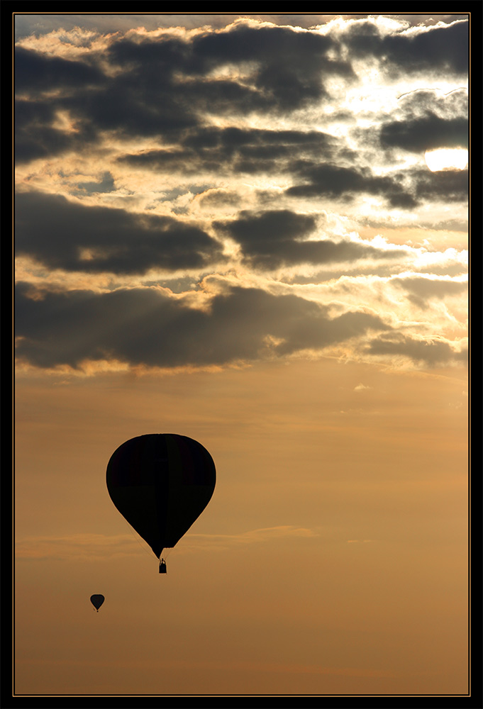 Aufgewühlter Himmel