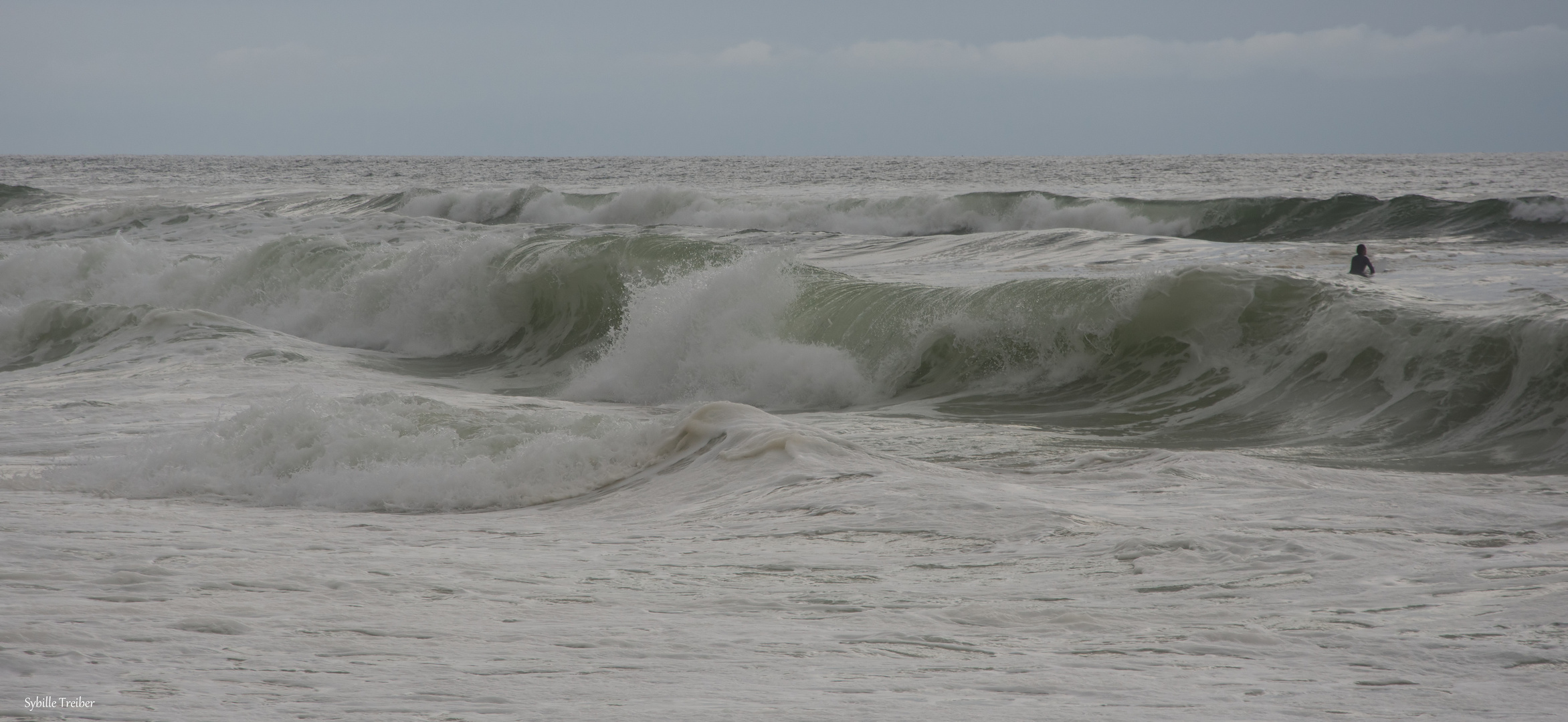 Aufgewühltes Meer