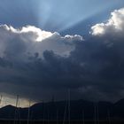 aufkommende Gewitterstimmung am Lago Maggiore