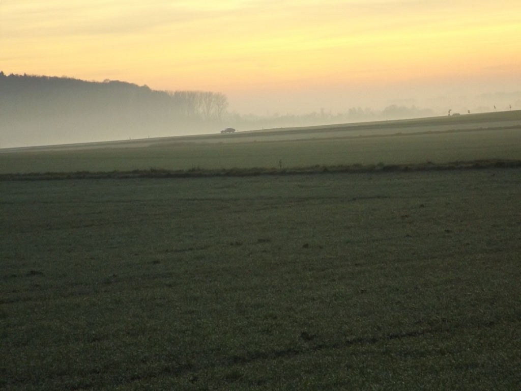 Aufkommender Nebel