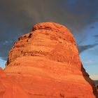 Aufkommendes Gewitter im Arches Nationalpark