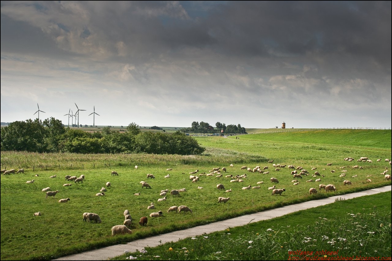 aufkommendes unwetter