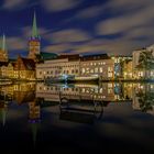 auflaufendes Wasser in der Altstadt