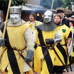 Aufmarsch beim Mittelaltermarkt .... Grefrath am Niederrhein