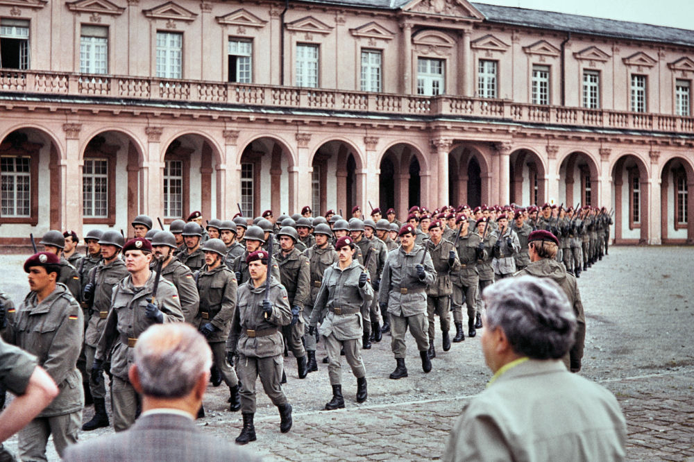 Aufmarsch der Bundeswehr