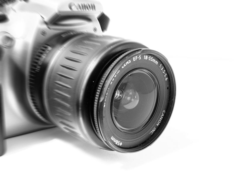Aufnahme einer Canon 350d mit orig Canon-Objektiv (15-55 mm)