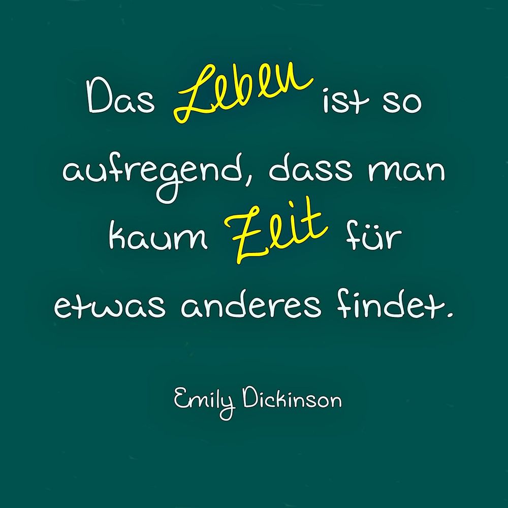 ...aufregend...