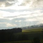 aufreißende Wolkendecke