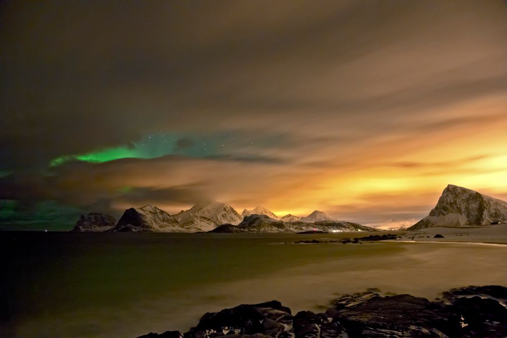 Aufriß über Ramberg/Lofoten