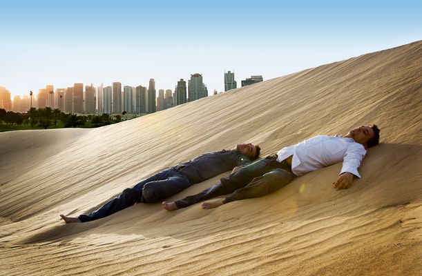 aufs Kreuz gelegt ;-)