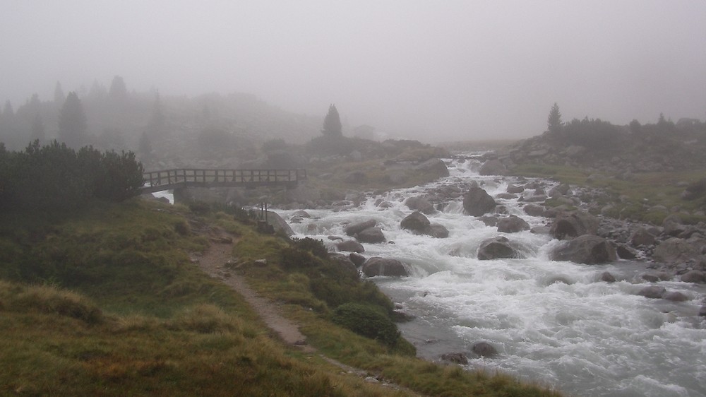 Aufsteig im Nebel