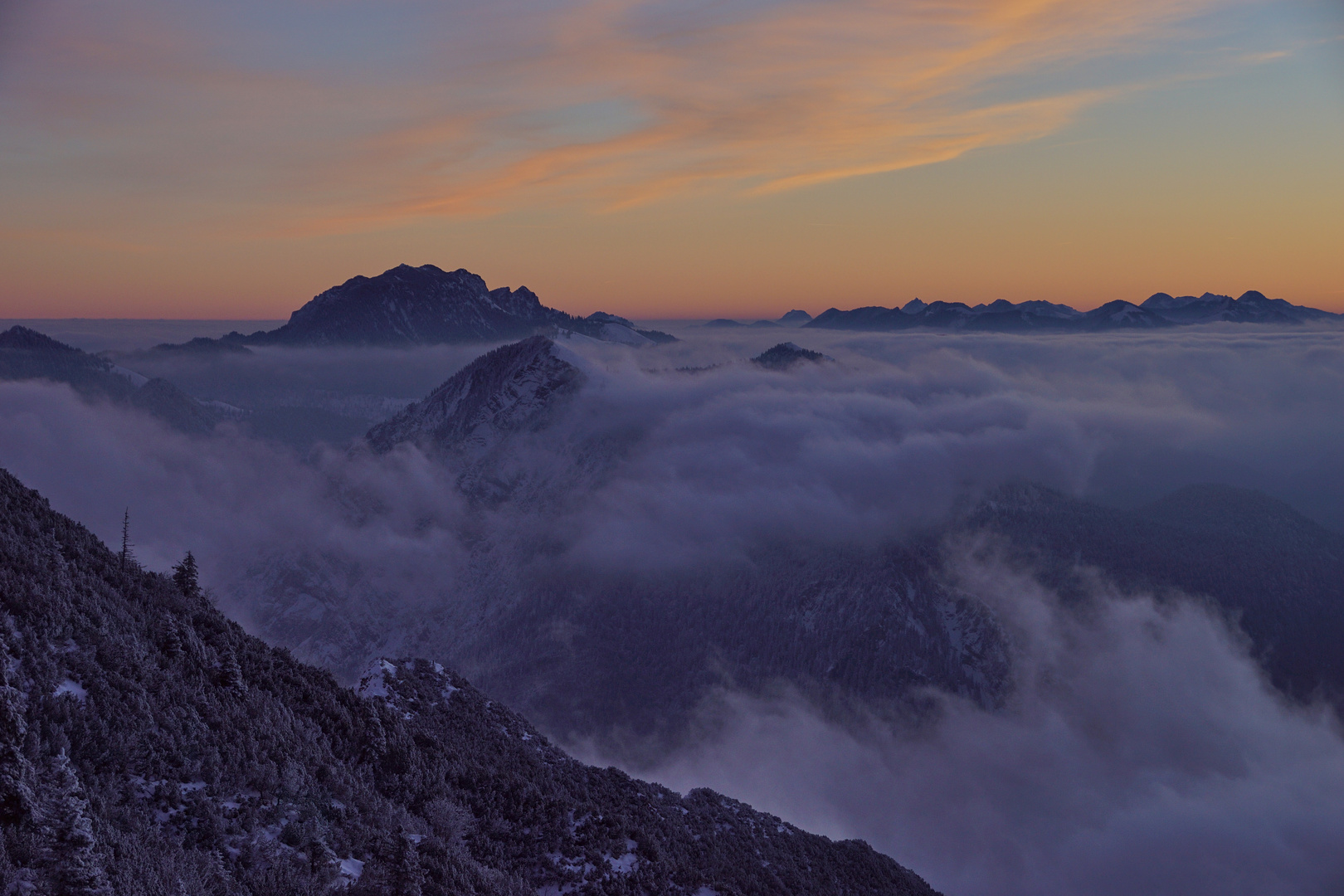 Aufsteigen und im Himmel sein