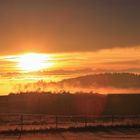 Aufsteigender Morgennebel