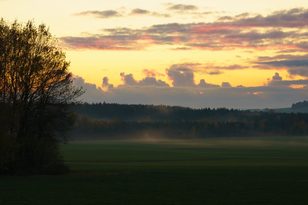 Aufsteigender Nebel