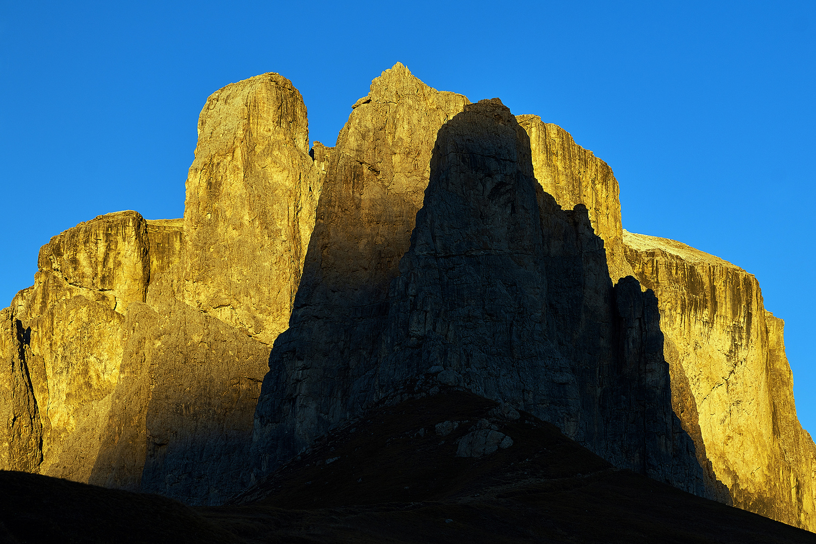 Aufsteigender Schatten