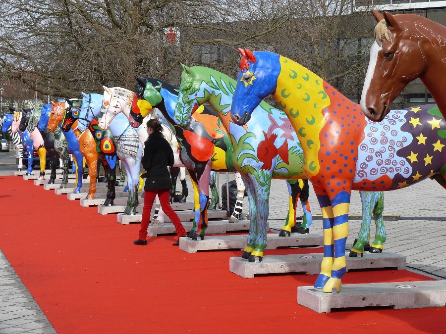 Aufstellung anlässlich "Löwen Classics" in Braunschweig