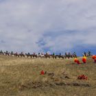 Aufstellung auf dem Berg