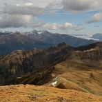Aufstieg geschafft, Gipfel vom Pfannhorn (2663 m) erreicht. Die Aussicht und das...