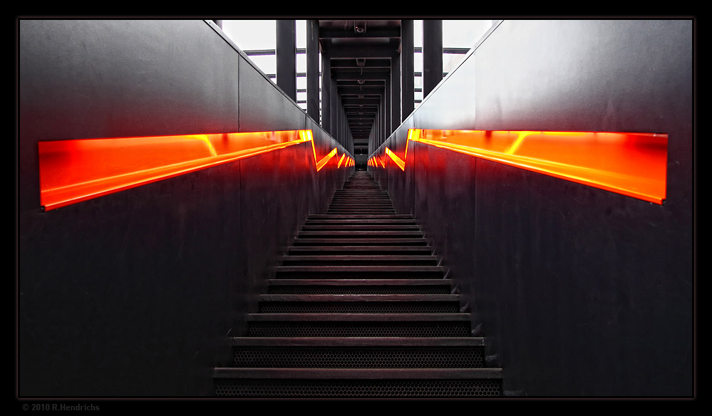 Aufstieg Museum Zeche Zollverein