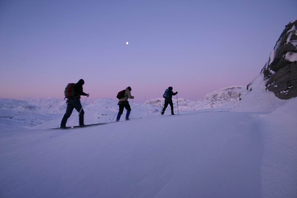 Aufstieg nach Jotunheimen