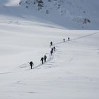 Aufstieg Piz Val Gronda