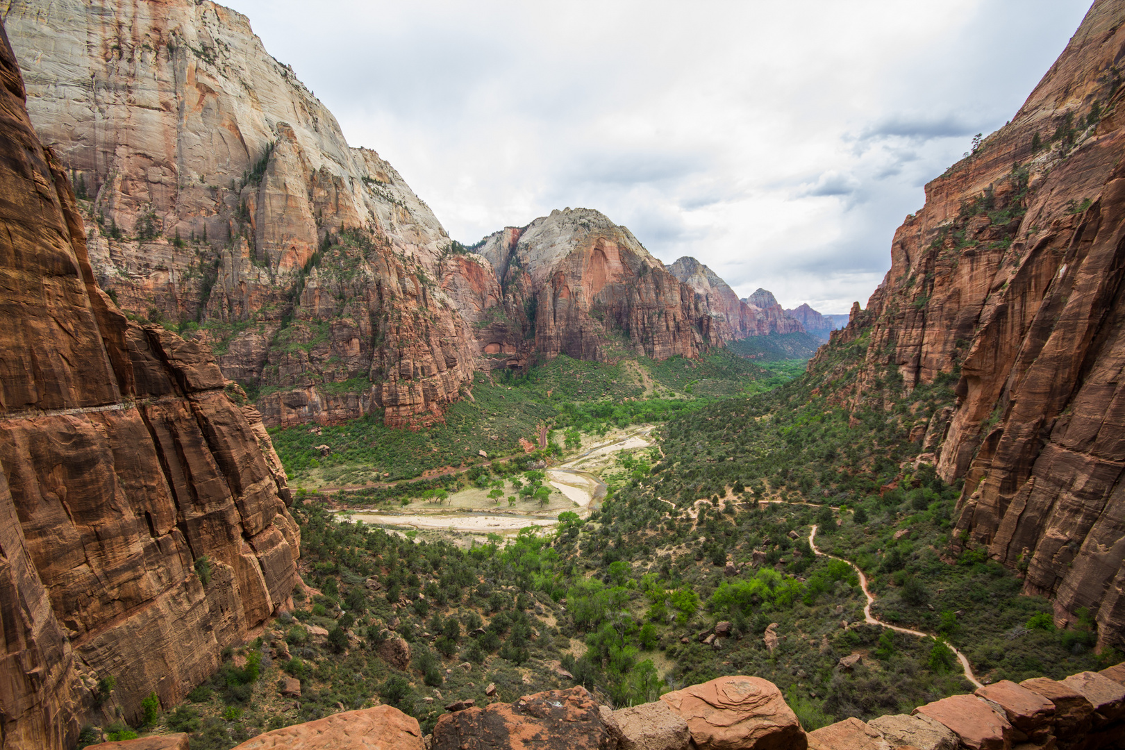 Aufstieg zu Angels Landing