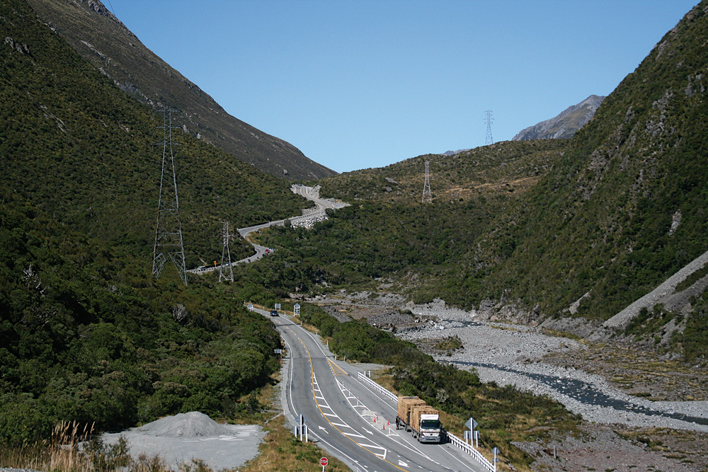 Aufstieg zum Arthur's Pass