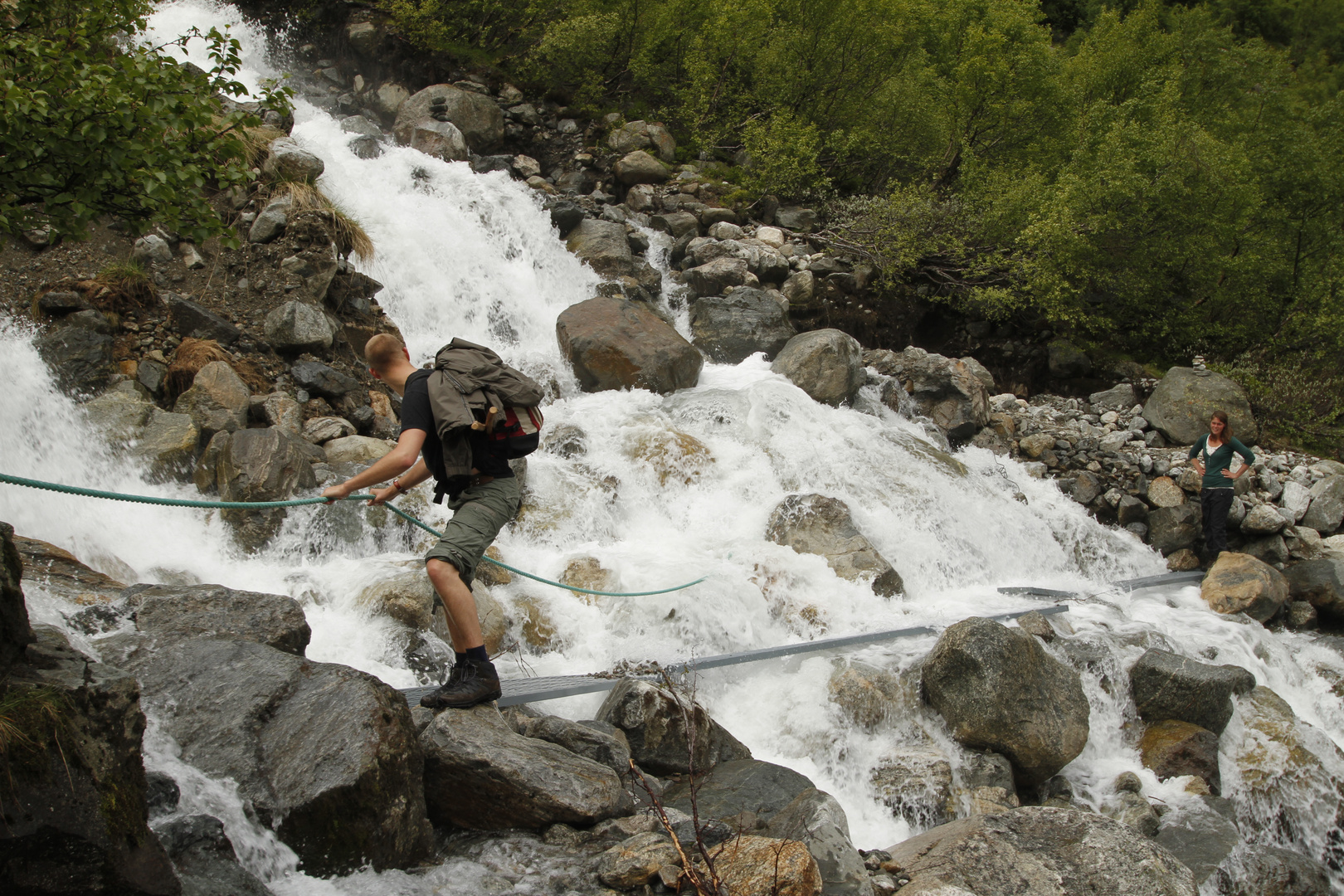 Aufstieg zum Buarbreen