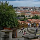 Aufstieg zum Goldenen Gässchen - Prag -