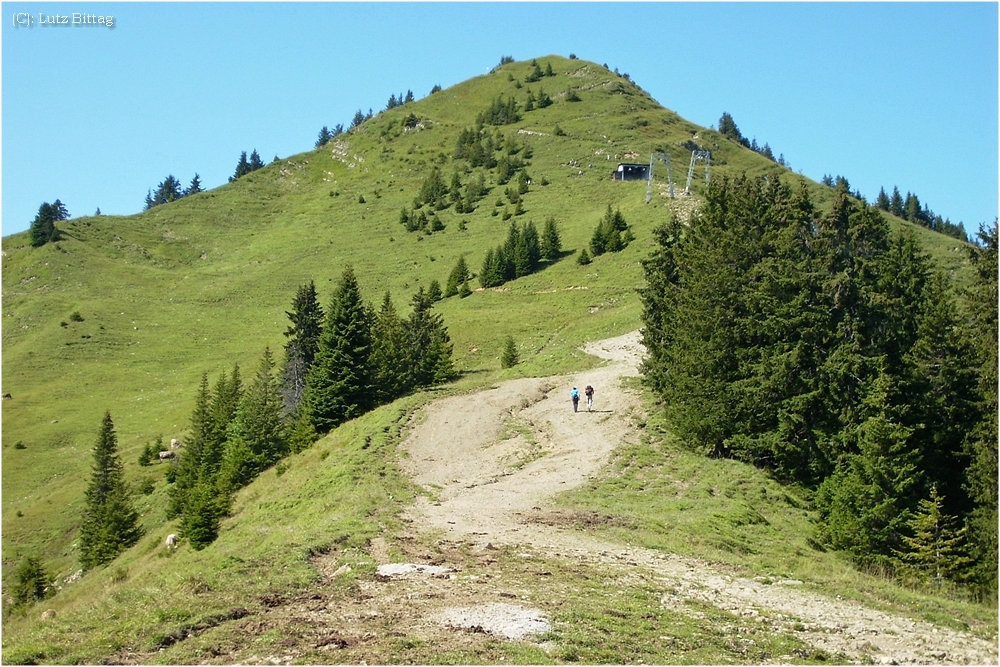 Aufstieg zum Grünten