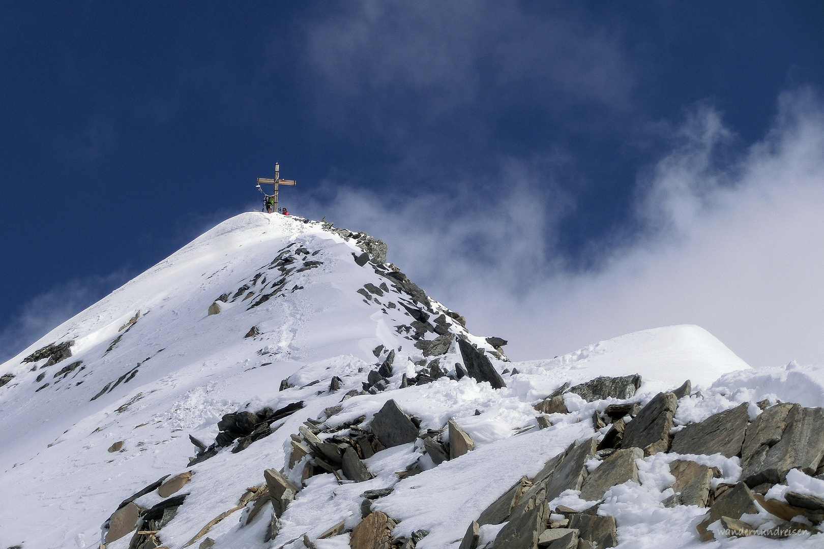 Aufstieg zum Hochfeiler (3510 m)