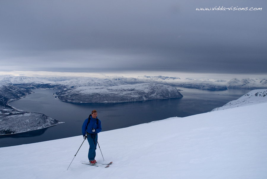 Aufstieg zum Lasletind (Troms)