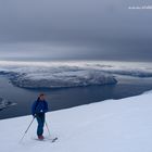 Aufstieg zum Lasletind (Troms)