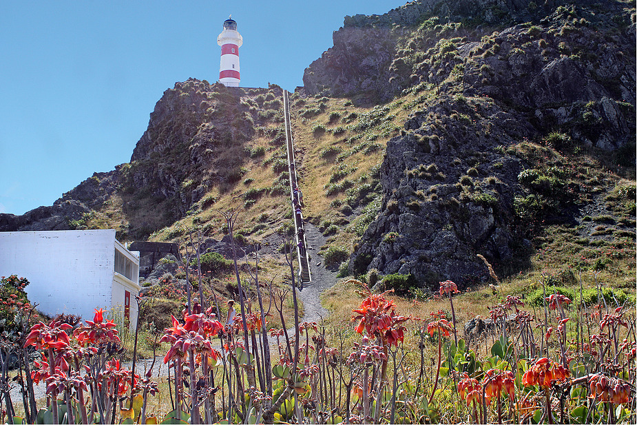 Aufstieg zum Leuchtturm