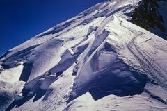 Aufstieg zum Mont Blanc (3) (Dia von 1974, gescannt)