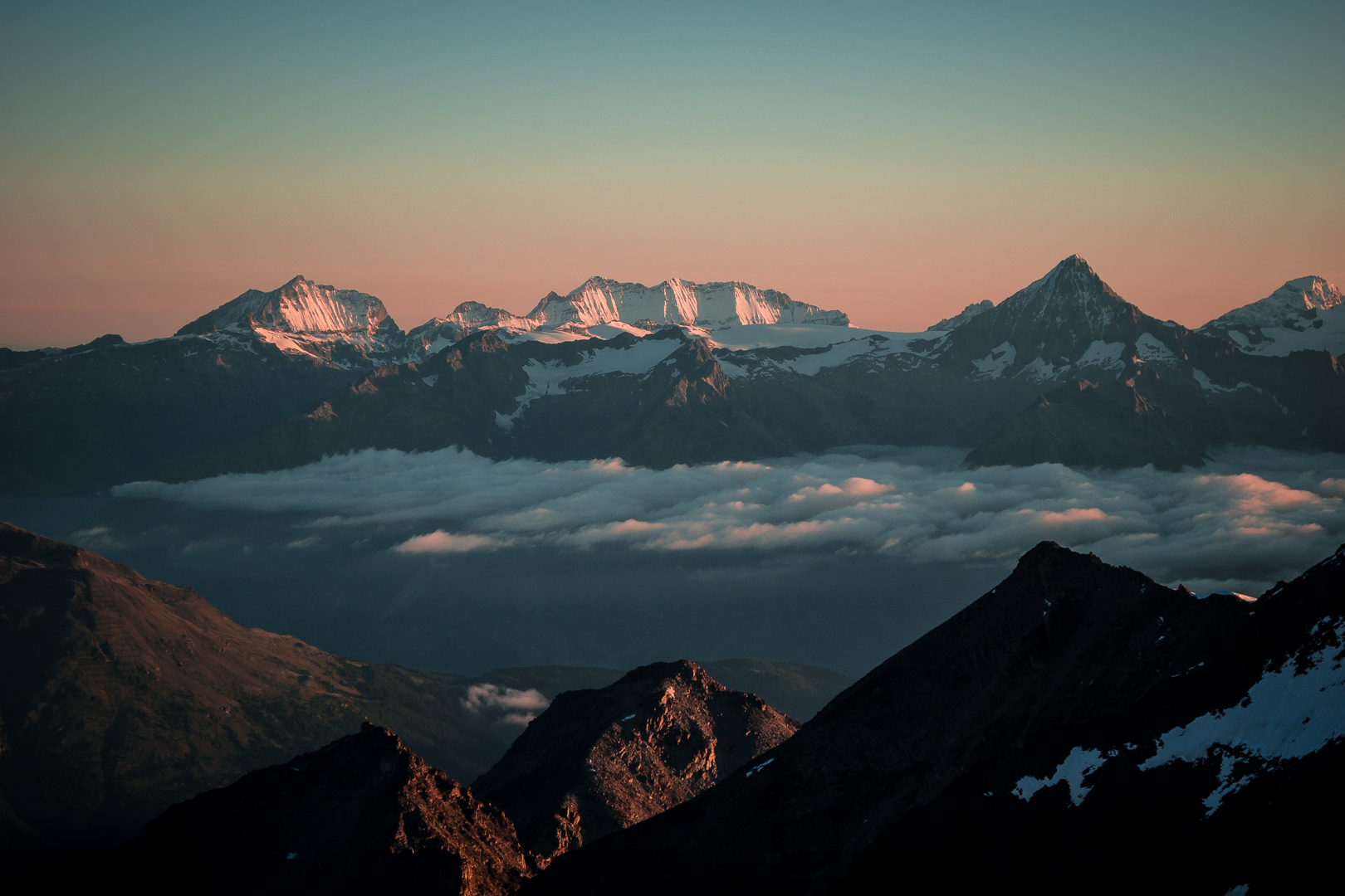 Aufstieg zum Nadelhorn