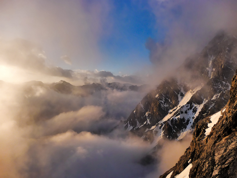 Aufstieg zum Ortler