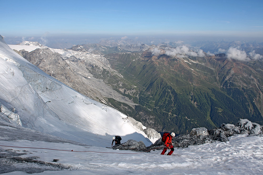 Aufstieg zum Ortler