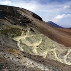 Aufstieg zum Sairecabur über die Schwefelfelder auf 5800m