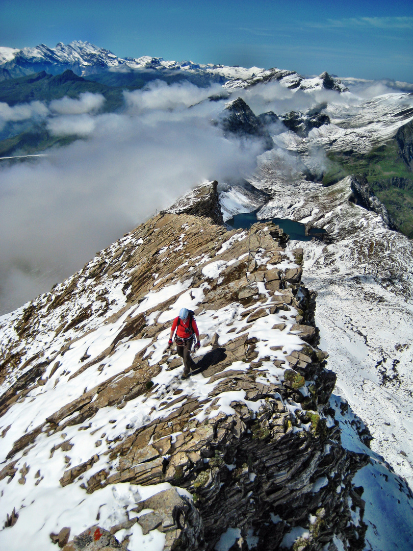 Aufstieg zum Schwarzhorn