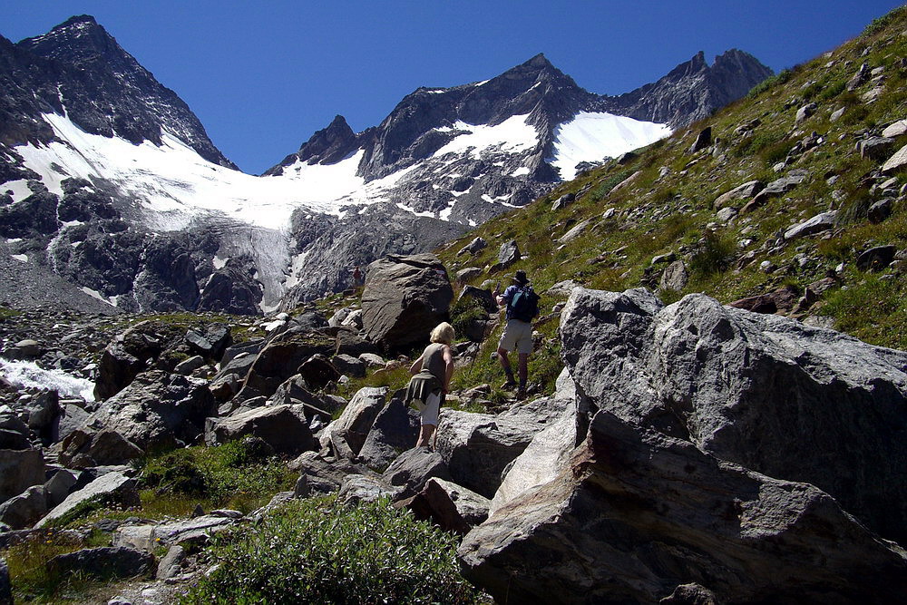 Aufstieg zum Simonysee