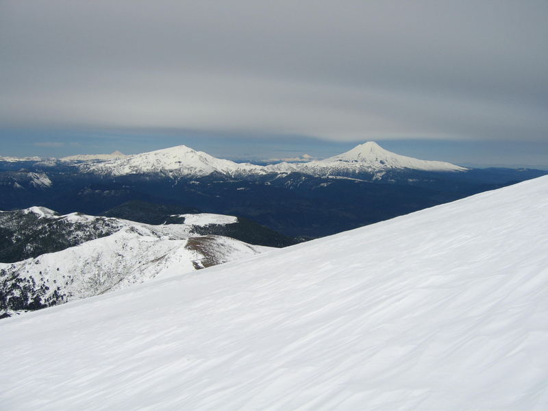 aufstieg zum volcán Lonquimay 2865m  (CHILE)