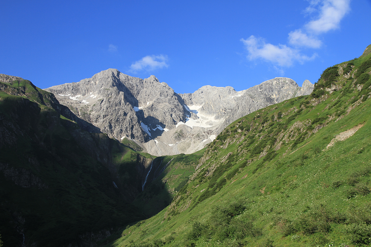 Aufstieg zur Biberacher Hütte 2