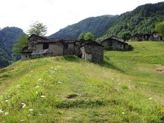 Aufstieg zur Bosio-Hütte