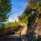 Aufstieg zur Burg von Burghausen