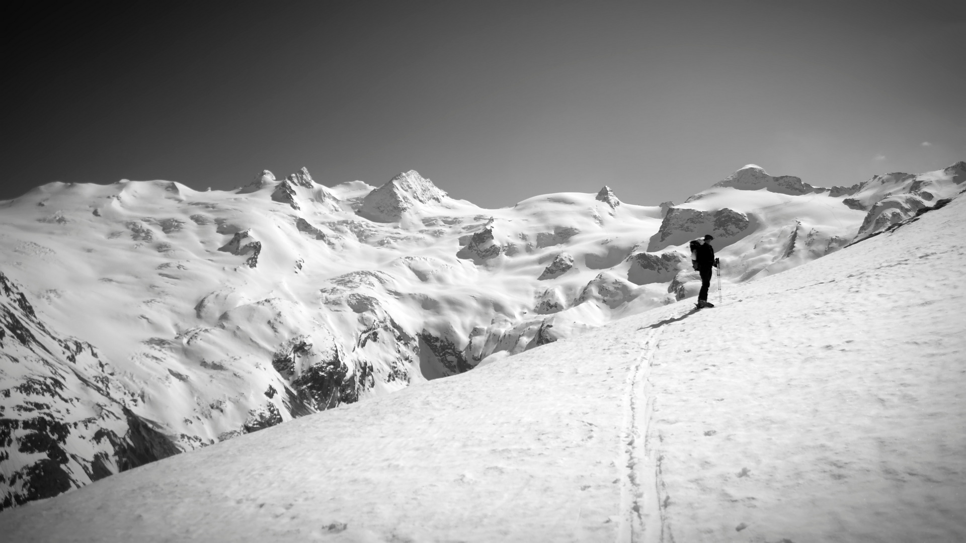 Aufstieg zur Coazhütte